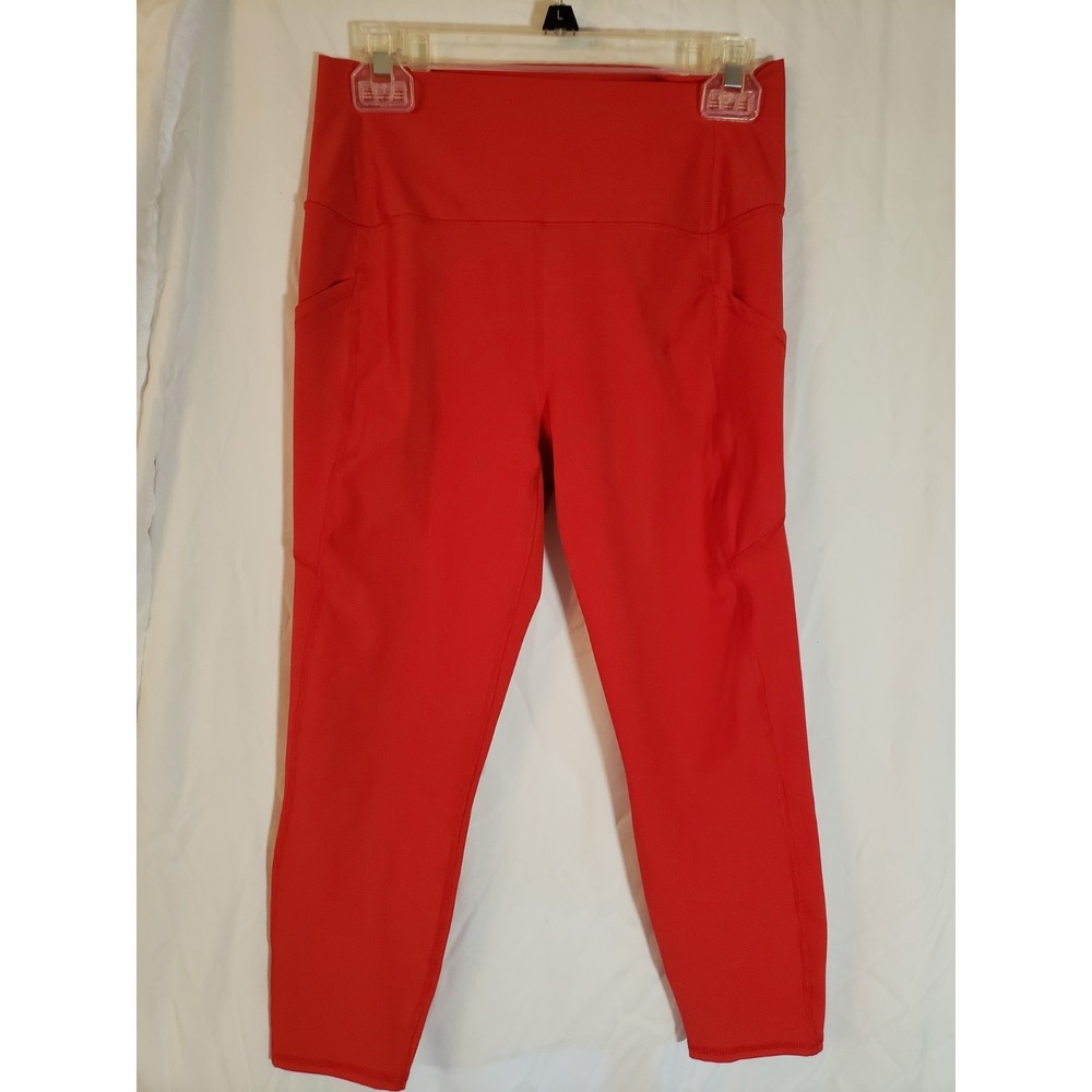 Women's Spyder Red Active Capri Leggings Size L